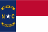North Carolina Markierungsfahne