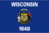Wisconsin Markierungsfahne